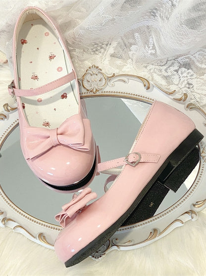 Color 4 in Bowknot Options Shoe Sweet Clips Lolita