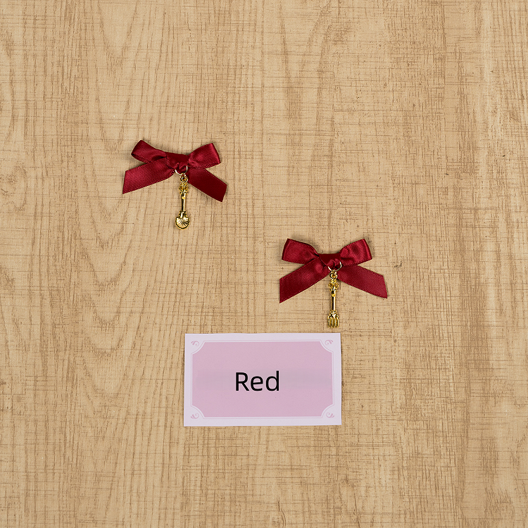 Bow Colors Charm Utensil Kei Jirai Hairclips 5