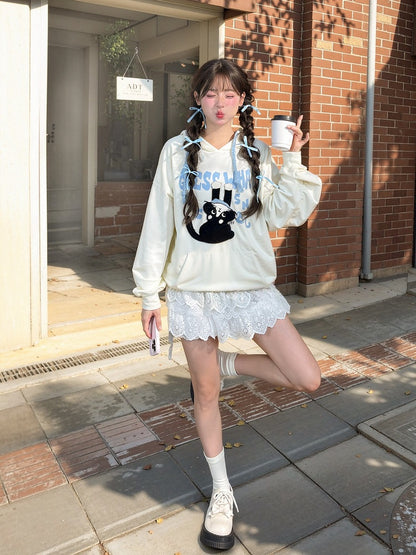 ホワイトレースティアードミニスカート