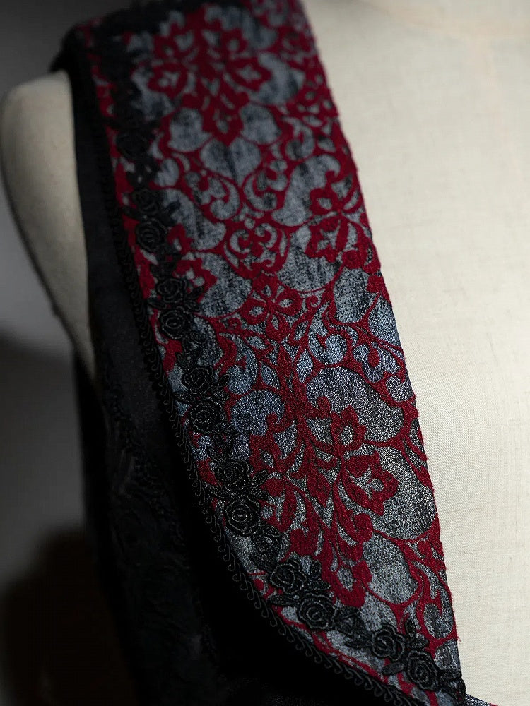 黒と赤の王子ゴシックロリータ燕尾服