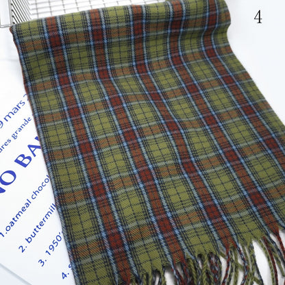 Plaid Scarf Pattern Options 17