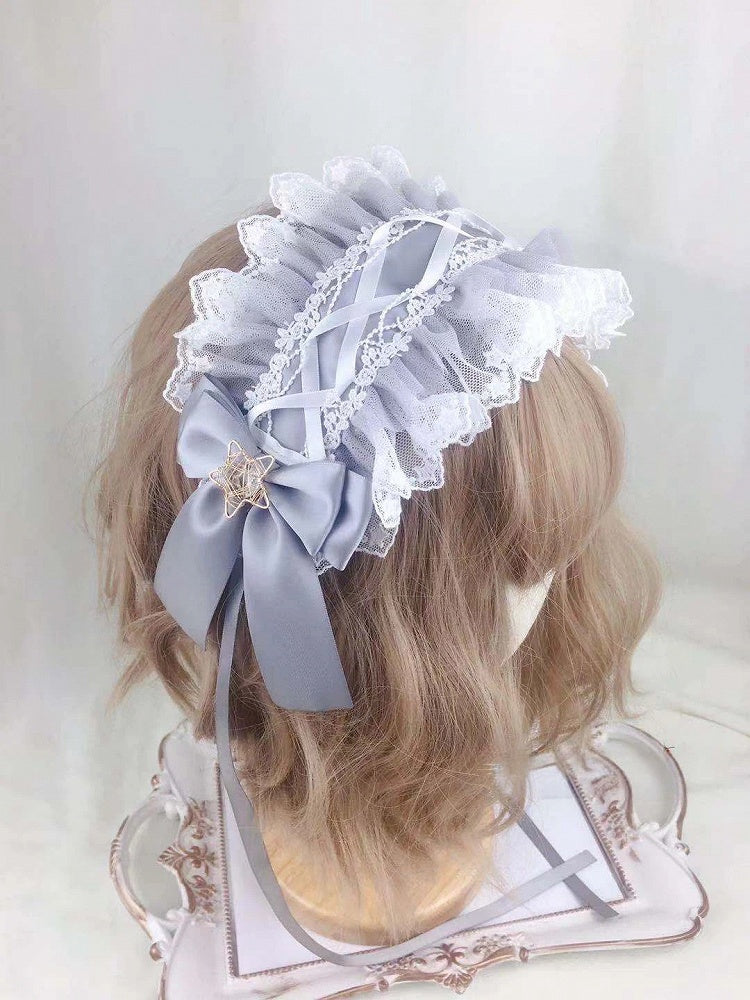 Hairband Lace Satin Bow