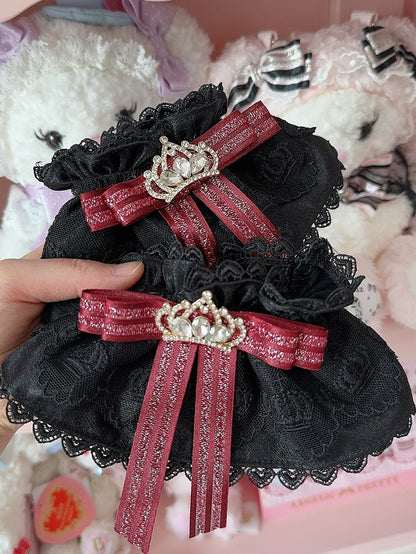 Options Decorated Rhinestone Bowknot Cuffs Crown Wrist Color 4