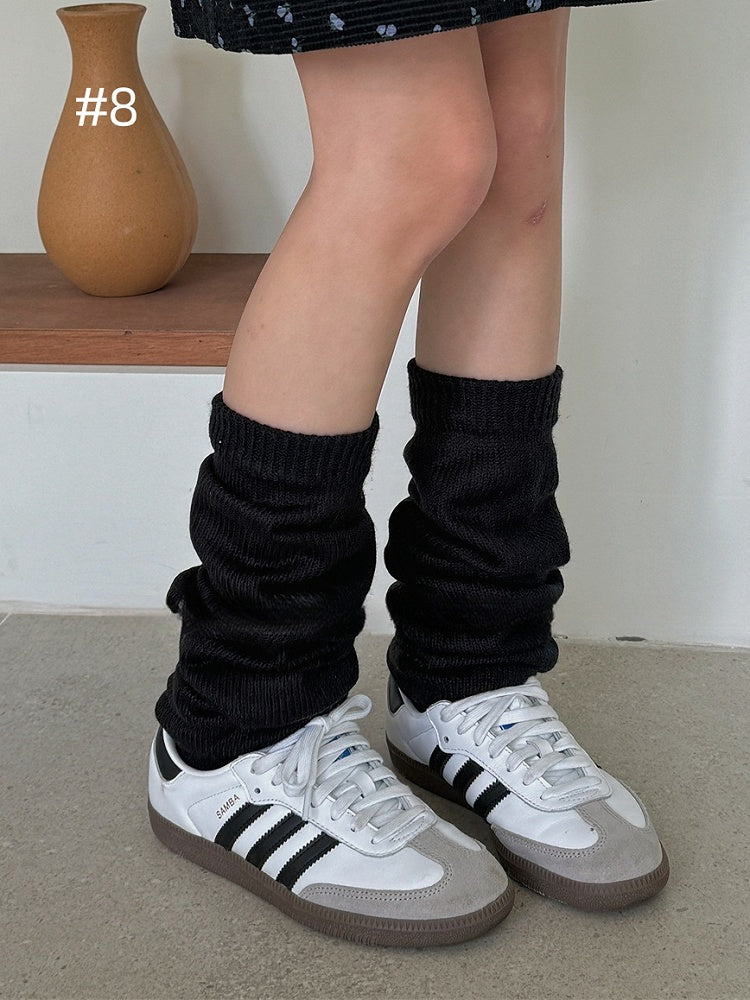 8 Options Y2K Knitted Leg Warmers