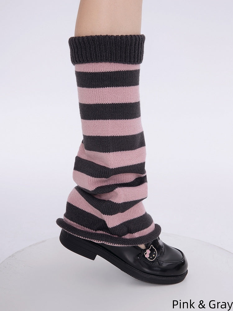 Warmers JK Colors Flared 50CM Knitted 5 Leg