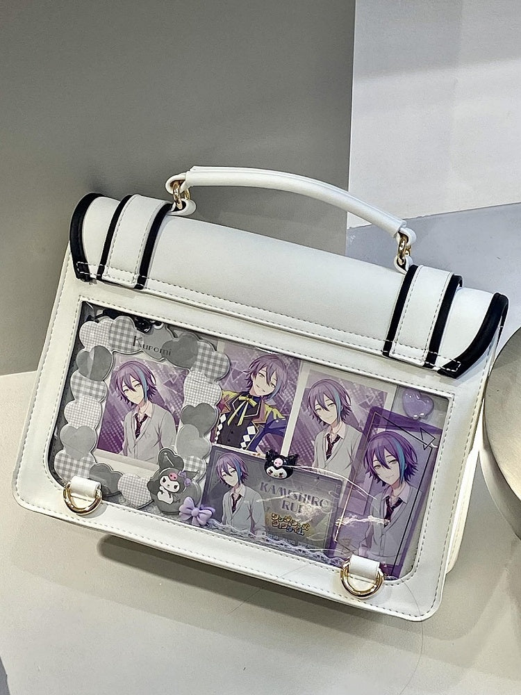 4-Color Lolita Classic Uniform Flap Bag Rose