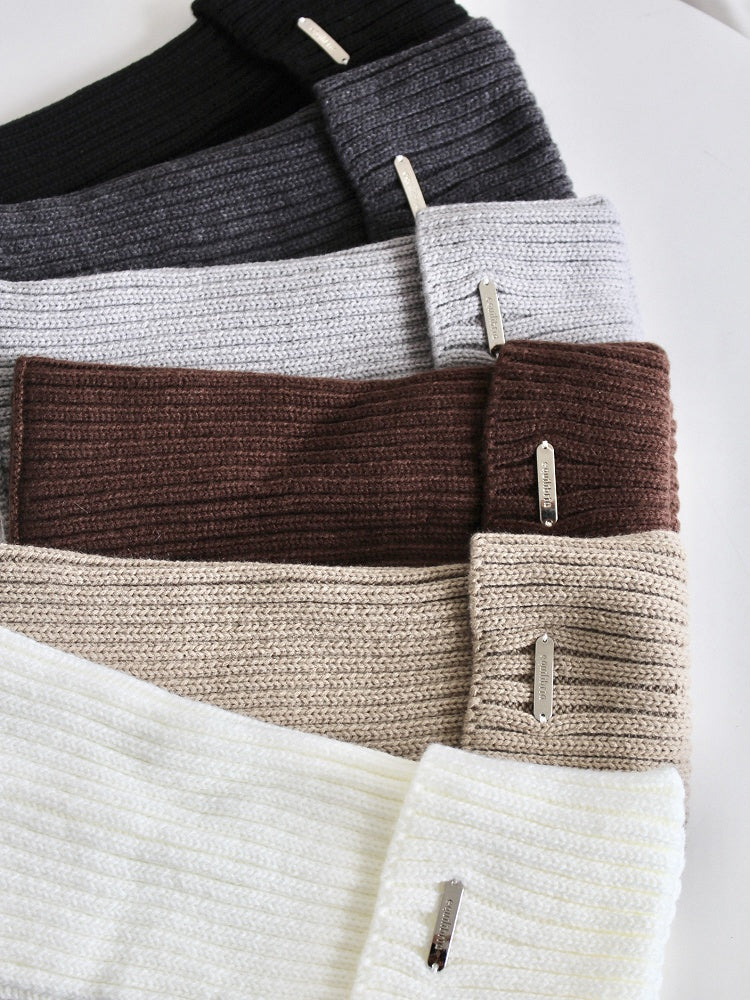 Metal Colors with 6 Warmers Knitted Logo Leg