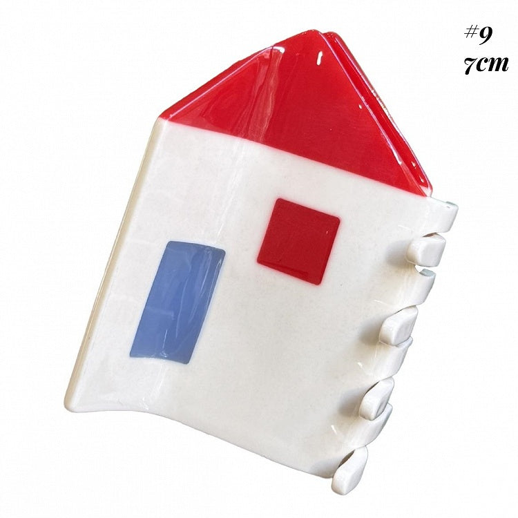 Western Town Life Inspired Hair Claw Clip