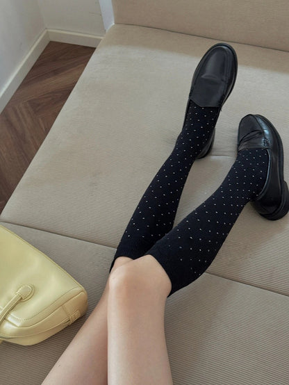 Dot Pattern Tiny Stockings Polka