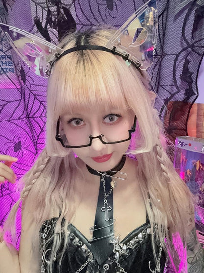 サイバーパンクな猫耳デザイン レーザーKC