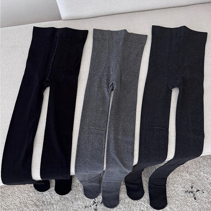Unlined Pantyhose Rib 160g Vertical