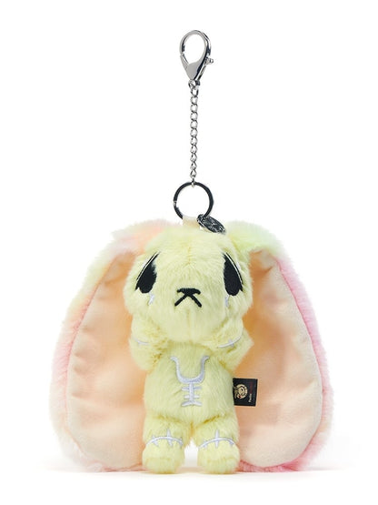 Options Guro Anxious - Kawaii Embroidery 7 Symbol Scar Color Details Keychain Bunny