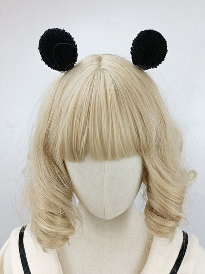 Hairclip 6 Hamster Options Plush Color Ear