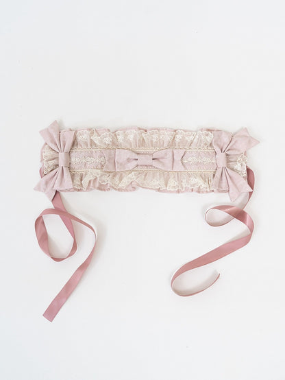 Hairband Pink / Gray Blue