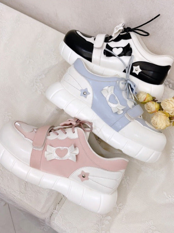 color-matching shoes sports Lolita