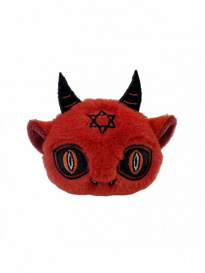 Devil Gothic Red Brooch