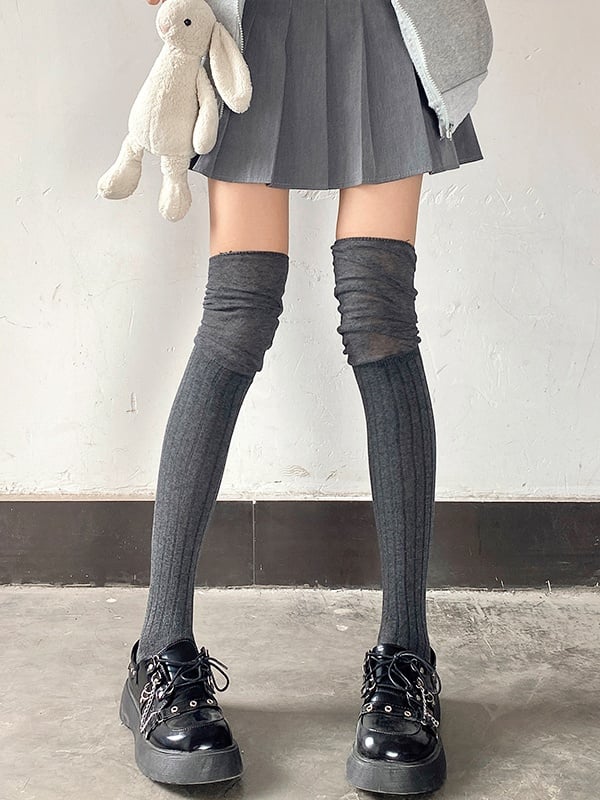 Colors Over-Knee Stockings 9