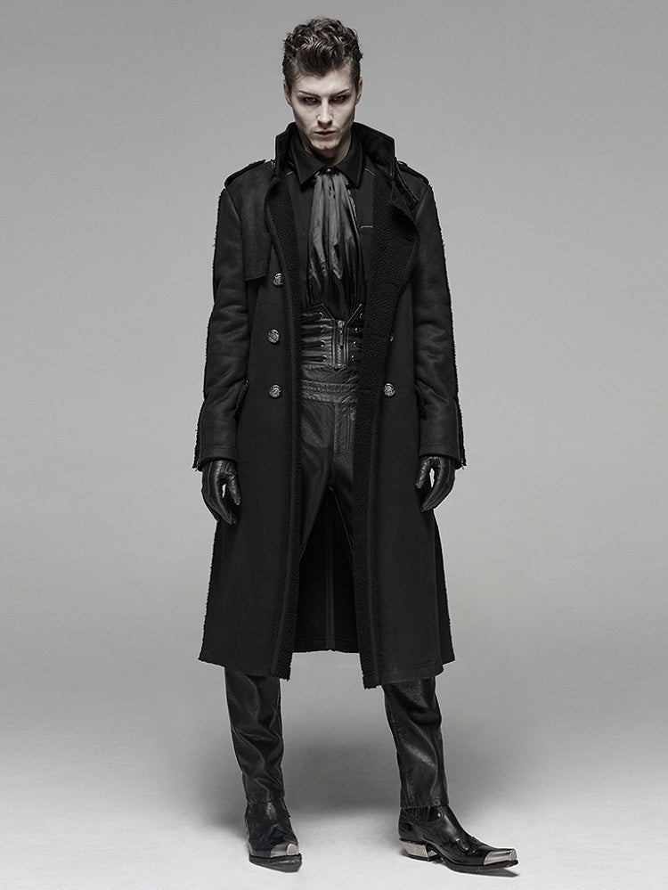 Jacket Men's Length Medium Military Black Style