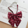 Tie 12 Polka-dot Bow Pattern Options