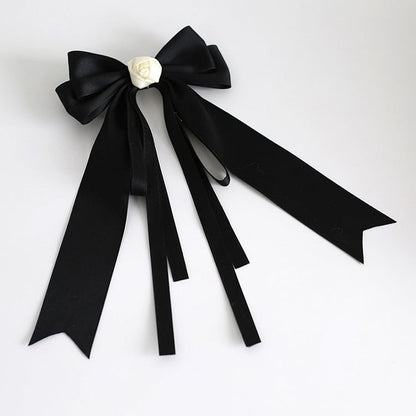 Cute Lolita Bud Bowknot Ribbon Hairclip