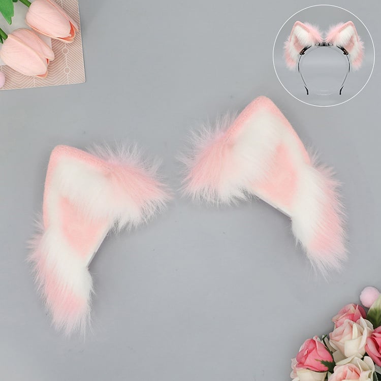 Fur 4 Faux Ear Colors Kitty Covers