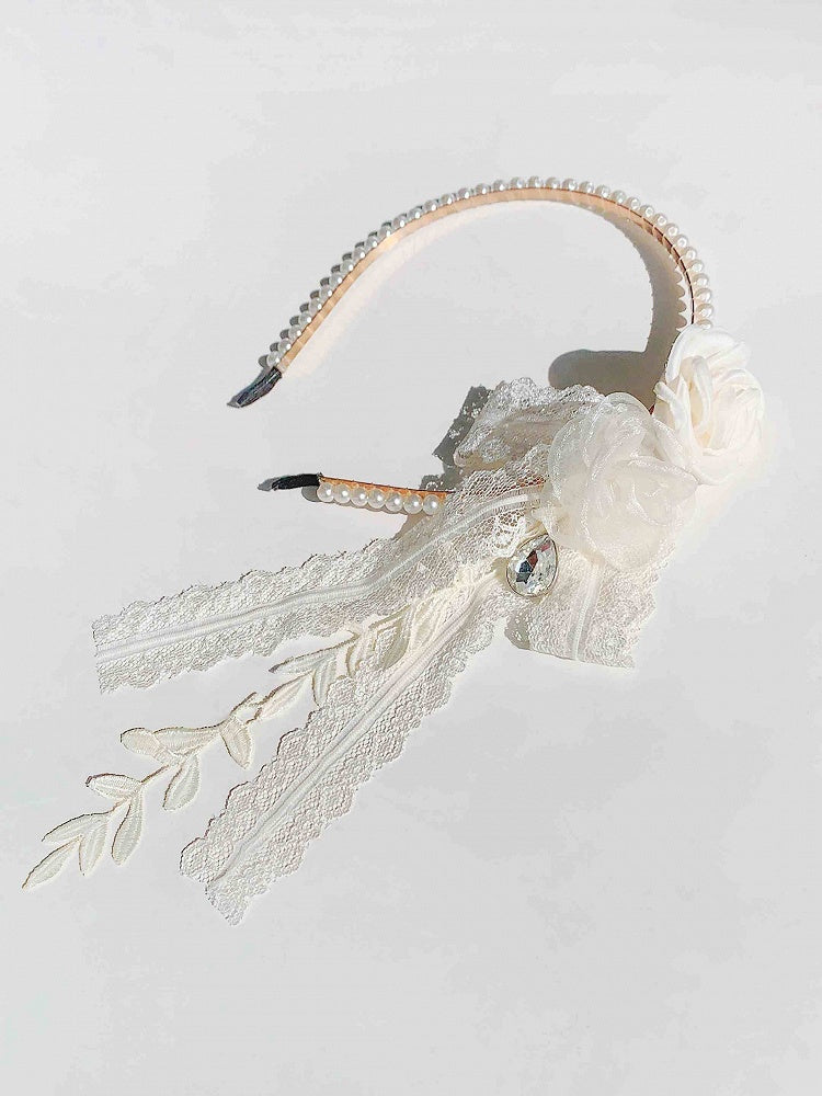 ホワイトフラワーボウノットKC