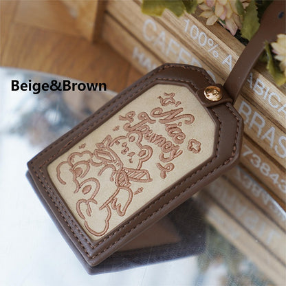 Bear Ita 9 Colors Charm Bag Embroidered