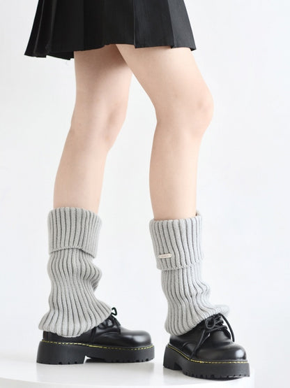 Metal Colors with 6 Warmers Knitted Logo Leg