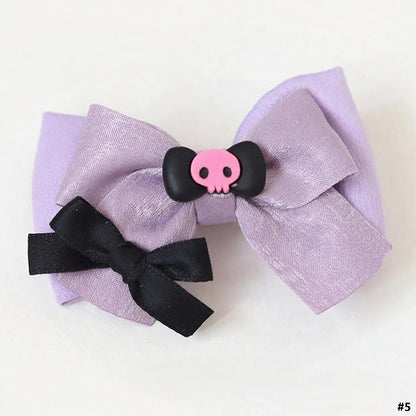 7 Lolita Hairclip Sweet Options Bowknot