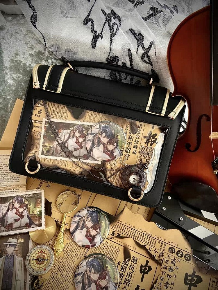 4-Color Lolita Classic Uniform Flap Bag Rose