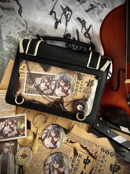 4-Color Lolita Classic Uniform Flap Bag Rose