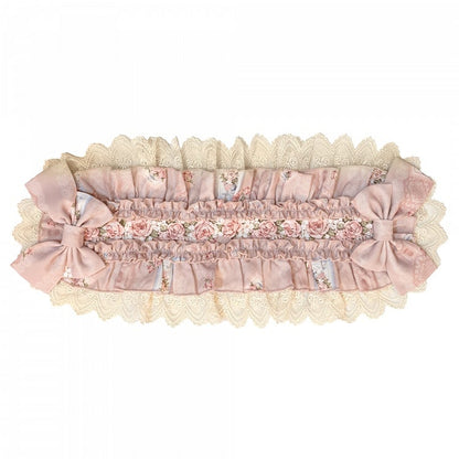 Floral Print Pink / Green Hairband