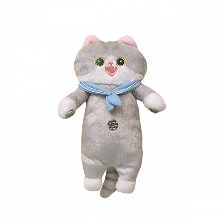 キュートなチューリップ型のイエローチェック柄クロスボディバッグ（キティのぬいぐるみ付き）