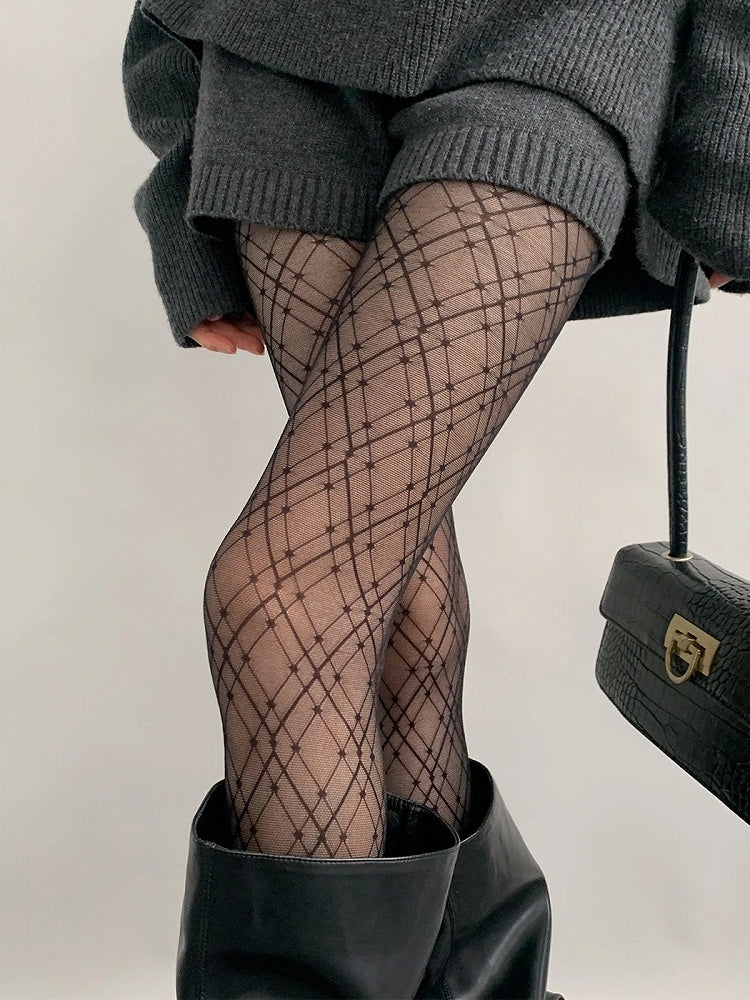 Star Sheer Colors) (3 Pantyhose Argyle