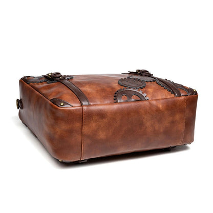 中世レトロな大容量スチームパンクバックパック