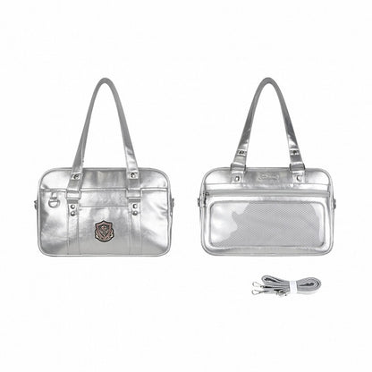 JK Uniform Silver Bag Ita Transparent-Window