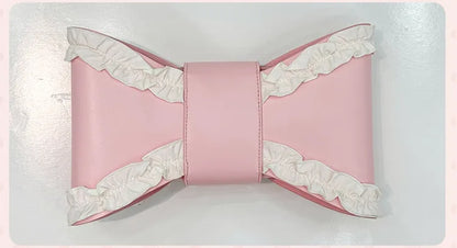 Bag Pink Sweet Hand Crossbody Lolita / Bowknot-Shaped