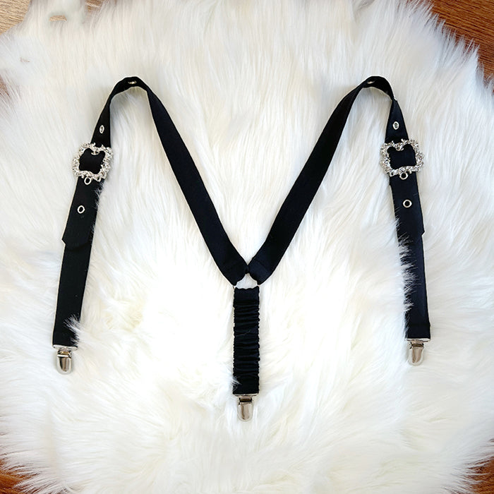 / Black Shoulder Coffee Straps