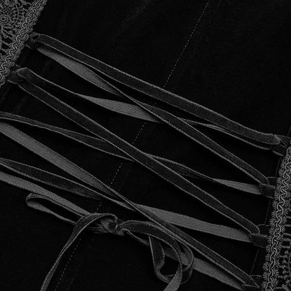 Medium Length Gothic Jacket Men's Black