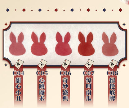 ハロウィンサーカスシリーズ マット仕上げリキッドリップスティック パステルクラウンコアメイクアップ