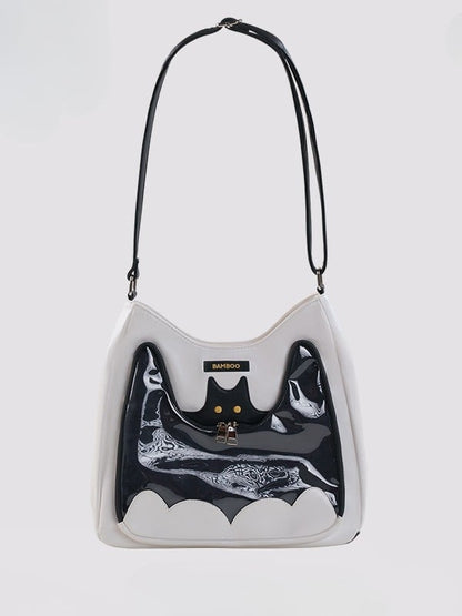 Design Weiße Crossbody Bat Bag Ita