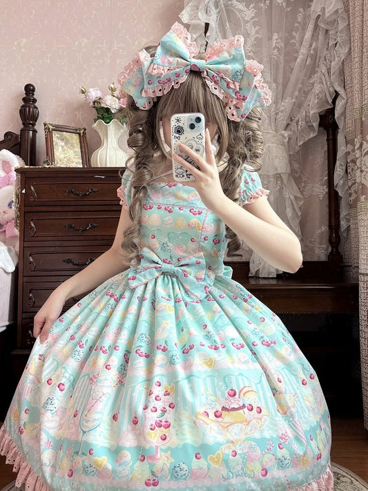 ビッグイエローブラックグリーンパープルブルーリボン / KCピンク