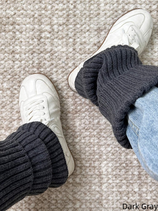Warmers Knitted Color Solid Leg Colors 7