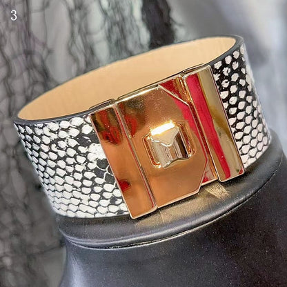 Beige/Gelb Optionen Armband Armband Schnalle 4 Design