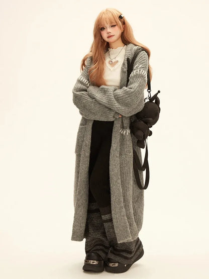 62CM Clearance-Size Knit Pants Black Colorblock and for Flared Gray S Waist