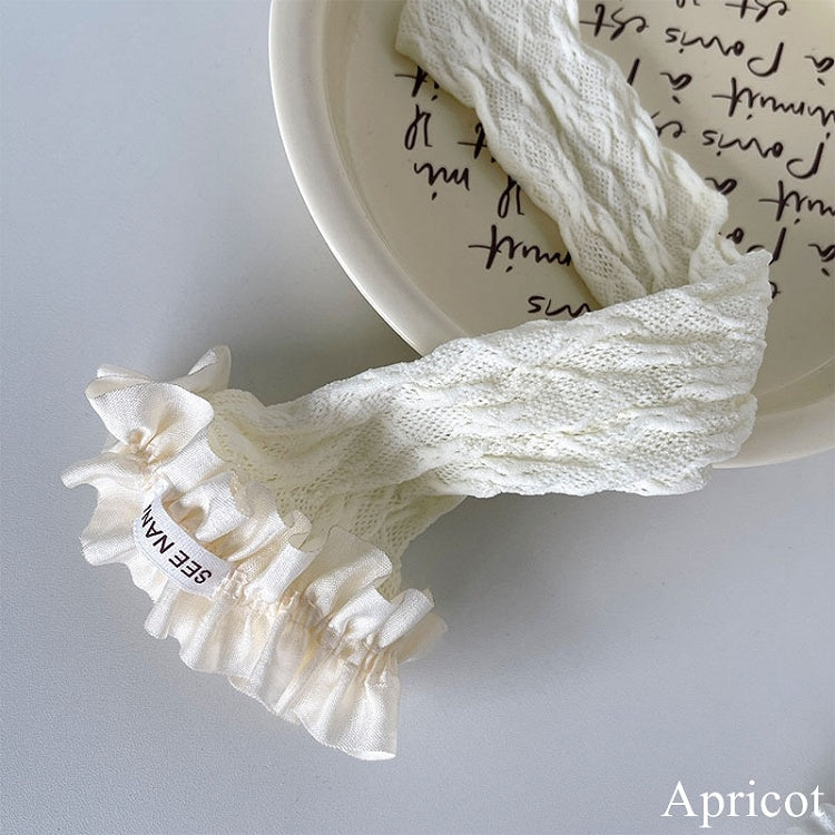 Unterknee-Spitze, 5-Besatzmuster, Farb- und Blumenoptionen, Strümpfe