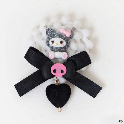 7 Lolita Hairclip Sweet Options Bowknot