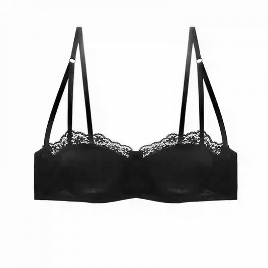 ブラックレーストリムスリムフィットキャミソール