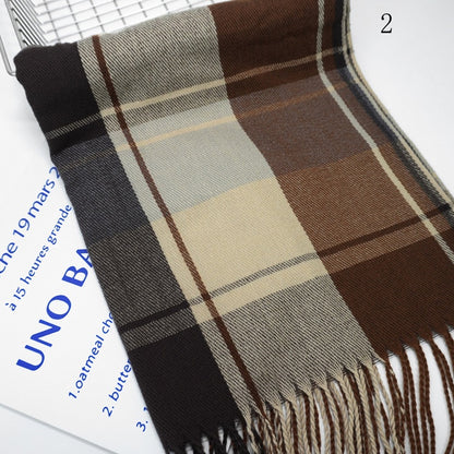 Plaid Scarf Pattern Options 17