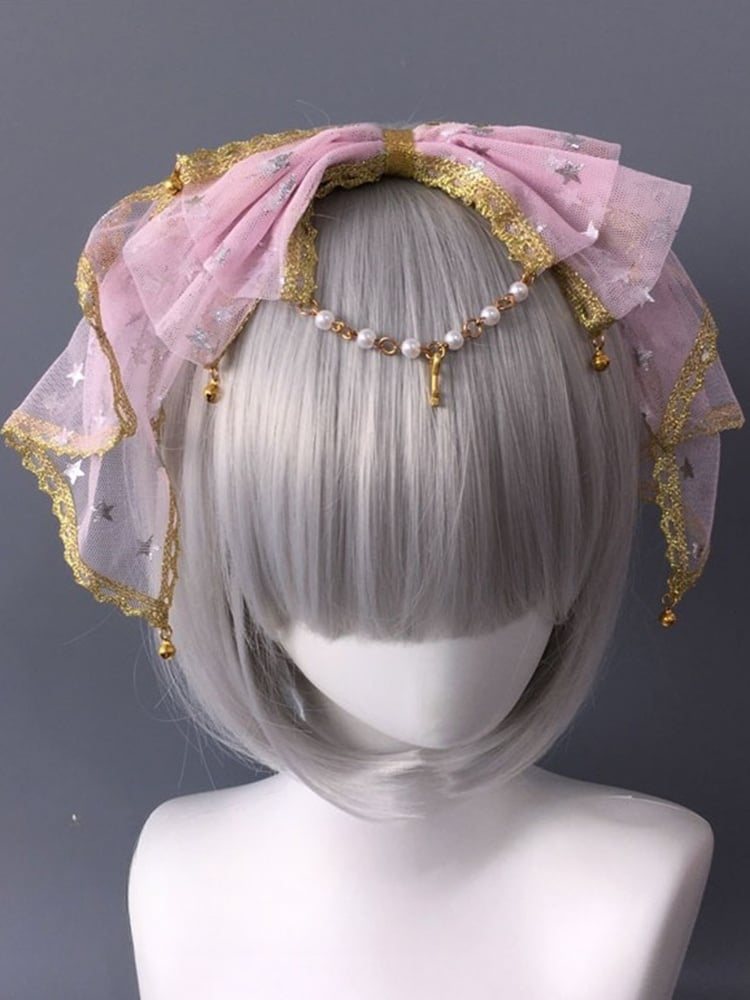 Perlenkette mit Sternmuster KC